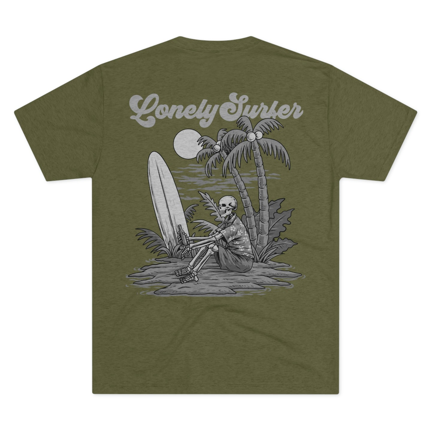 Military Green Sad Skeli