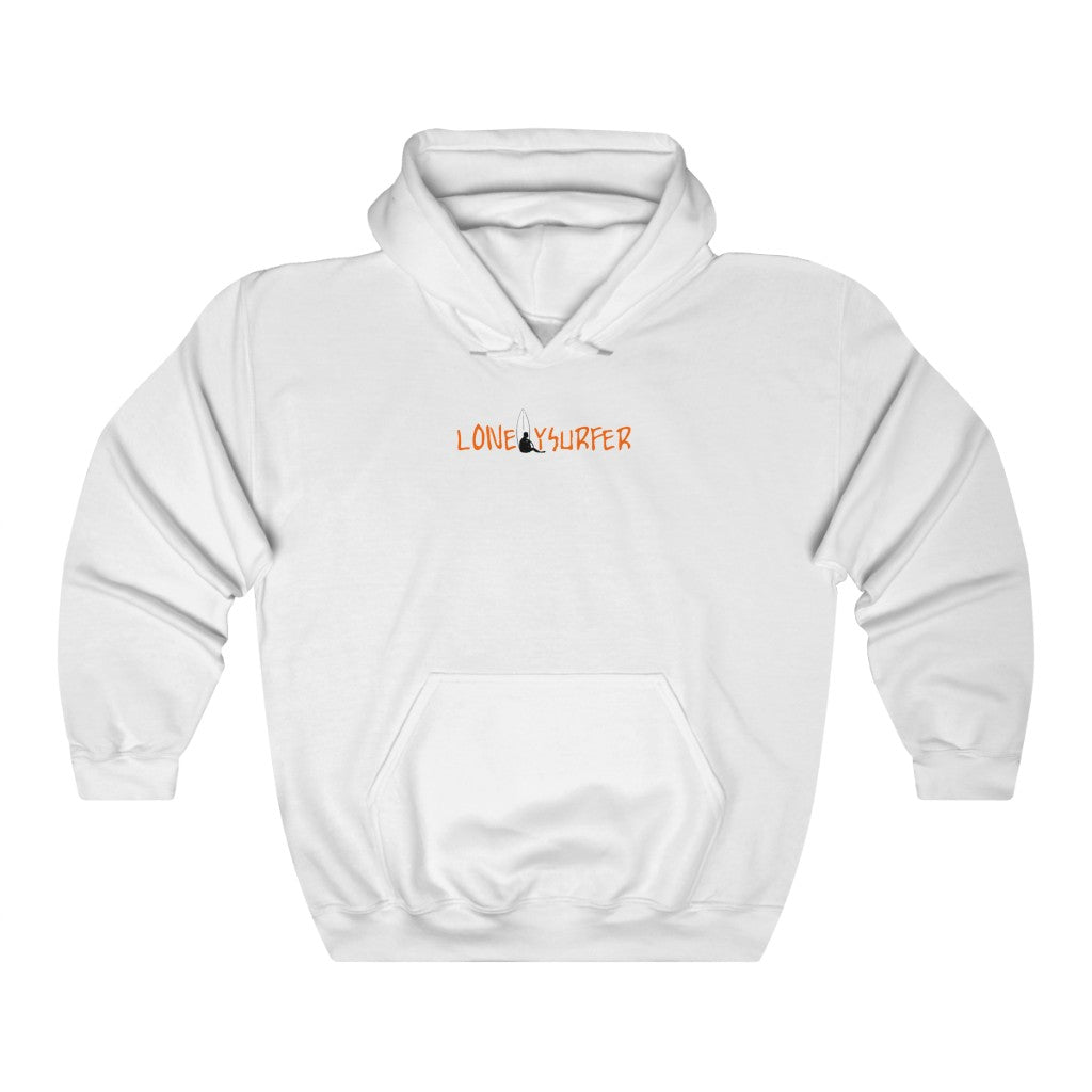 LonelySurfer Surf Club Hoodie - White