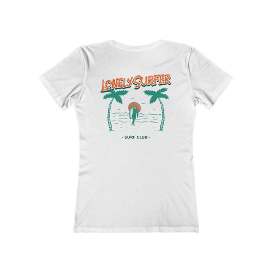 LonelySurfer Surf Club T - White