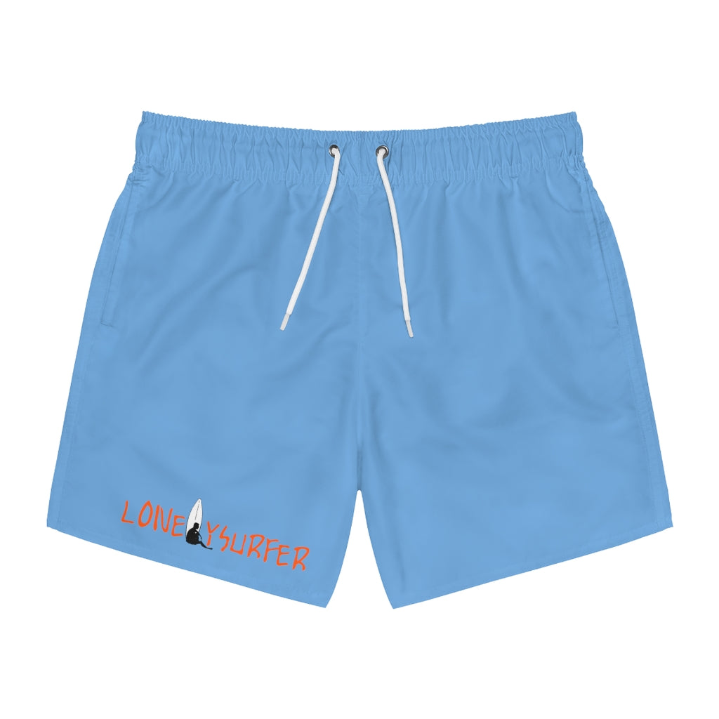 LonelySurfer Surf Club Trunks - Baby Blue - LonelySurfer