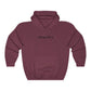 LonelySurfer Grieving Ghost Hoodie - Maroon