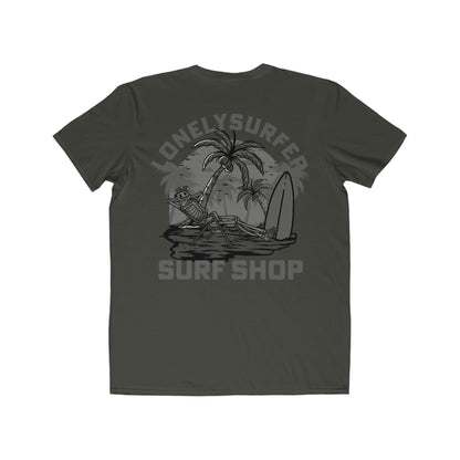 LonelySurfer Relaxed Skeli Tee - Charcoal