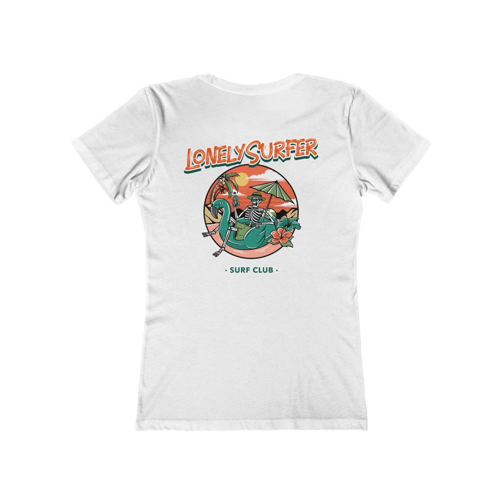 LonelySurfer Skeli Ona Floaty T - White