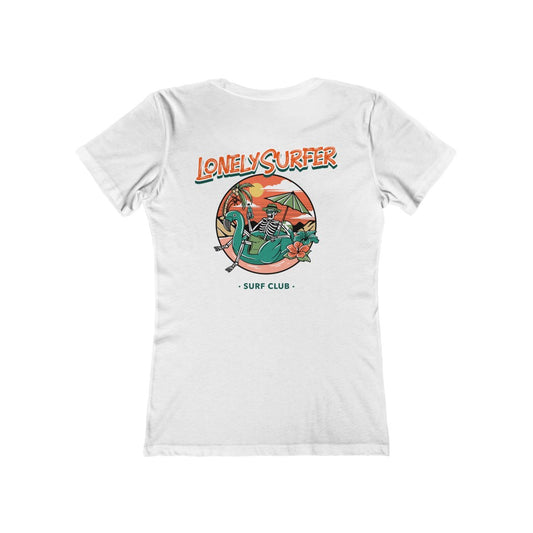 LonelySurfer Skeli Ona Floaty T - White