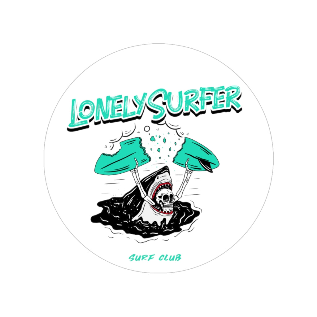 LonelySurfer Skeli Ina Belly Sticker - LonelySurfer