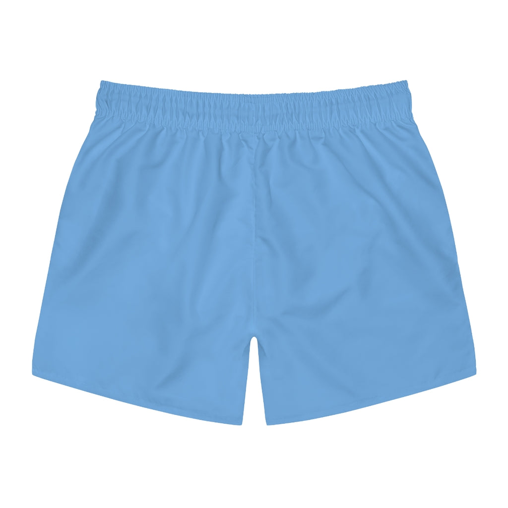 LonelySurfer Surf Club Trunks - Baby Blue - LonelySurfer