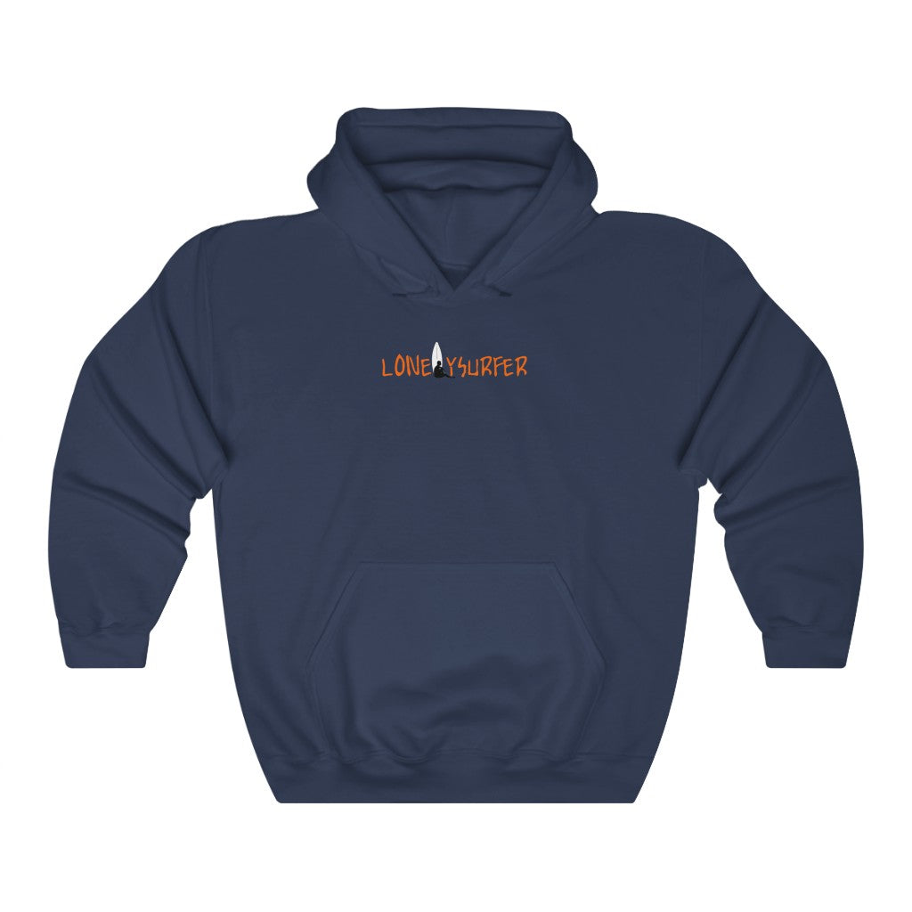 LonelySurfer Drunk Skeli Hoodie - Navy - LonelySurfer