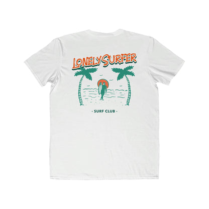 LonelySurfer Surf Club Tee - White