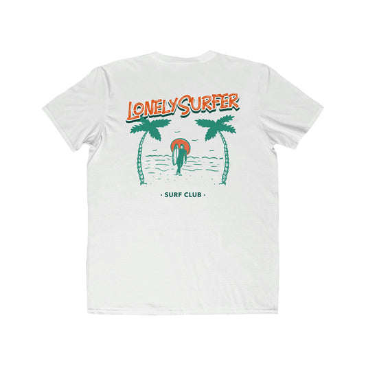 LonelySurfer Surf Club Tee - White