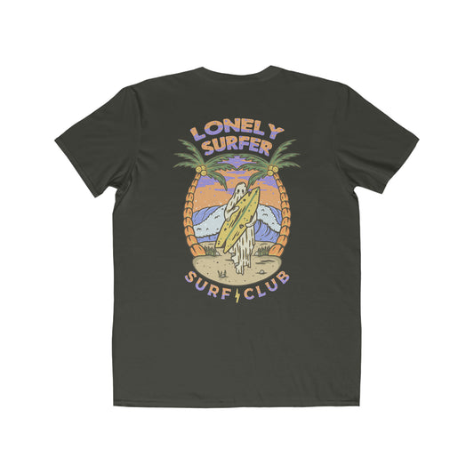 LonelySurfer Grieving Ghost Tee - Charcoal