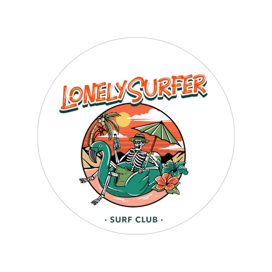LonelySurfer Skeli Ona Floaty Sticker - LonelySurfer