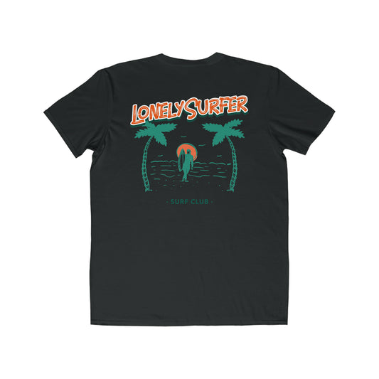 LonelySurfer Surf Club Tee - Black