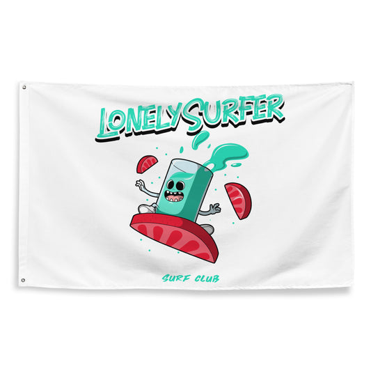 LonelySurfer Juice Ona Fruit Wall Flag - LonelySurfer
