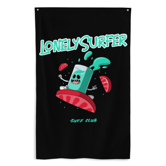 LonelySurfer Juice Ona Fruit Wall Flag