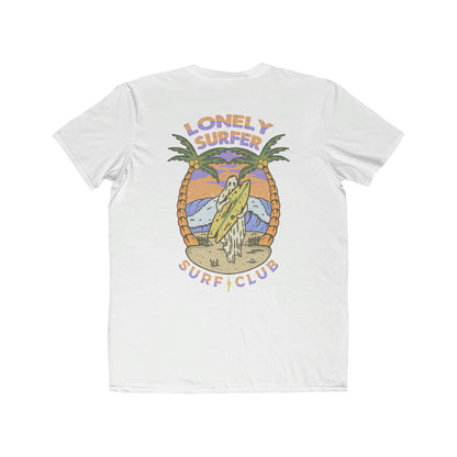 LonelySurfer Grieving Ghost Tee - White