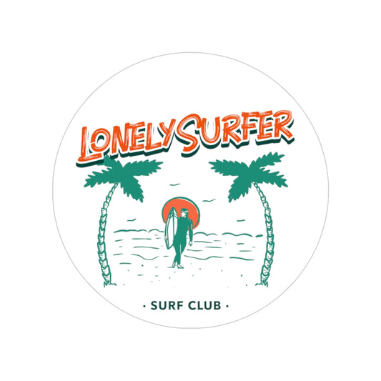 LonelySurfer Surf Club Sticker - LonelySurfer