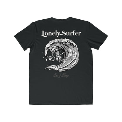 LonelySurfer Backside Skeli Tee - Black