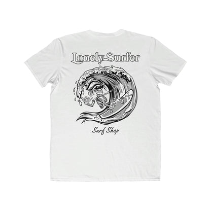 LonelySurfer Backside Skeli Tee - White