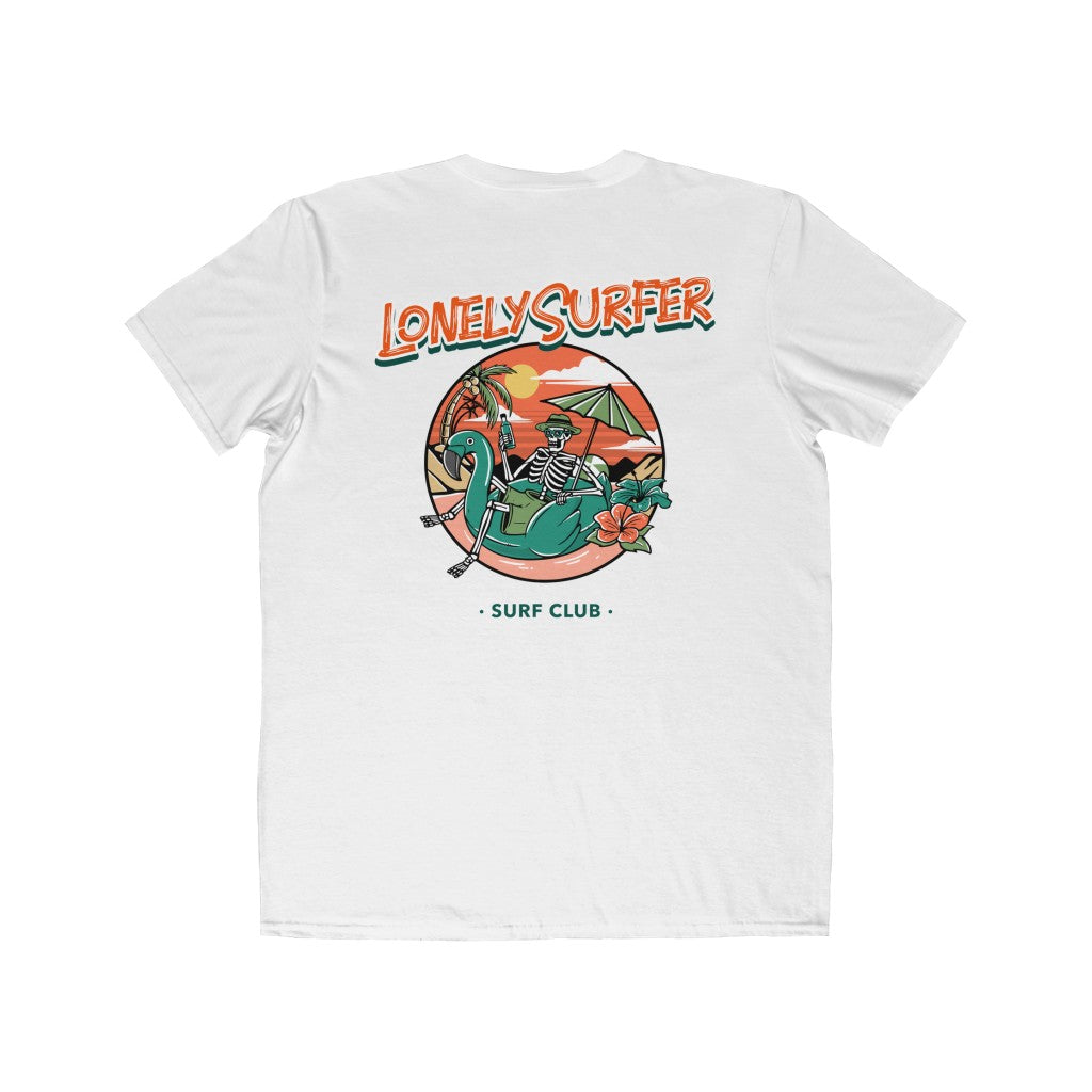 LonelySurfer Skeli Ona Floaty Tee - White - LonelySurfer