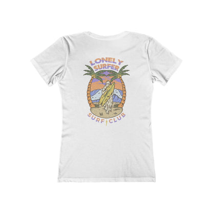 LonelySurfer Grieving Ghost T - White