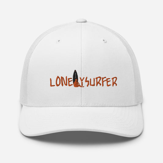 LonelySurfer Trucker Hat - White